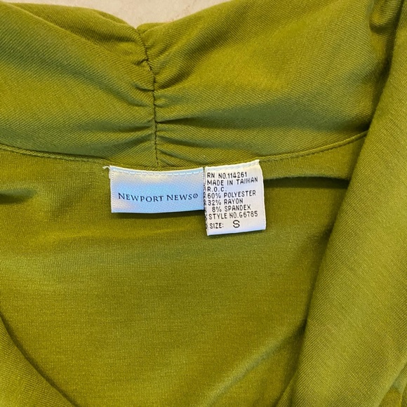 Vintage Newport News Green Dress - Picture 6 of 7